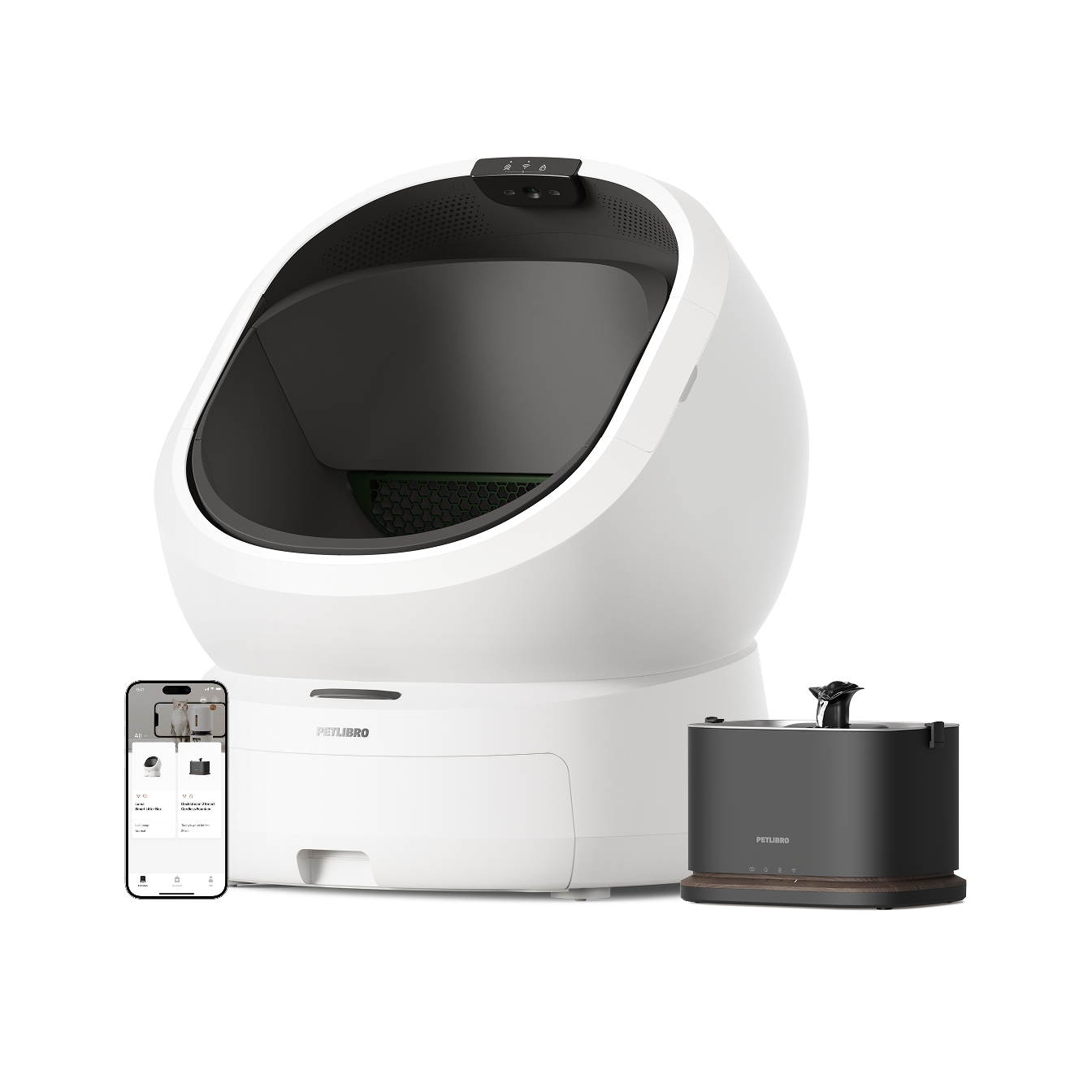 Luma Litter Box & Dockstream 2 Fountain