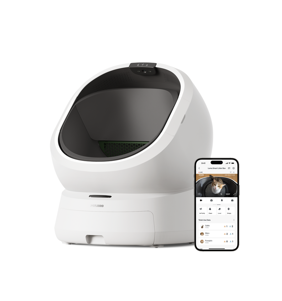 Luma Smart Litter Box with Fountain